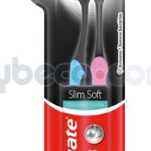 Cepillo-Dental-Colgate-Slimsoft-Charcoal-X2-imagen