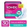 Toallas-Sanitarias-Kotex-Ultrafina-Tela-Con-Alas-Paquete-imagen
