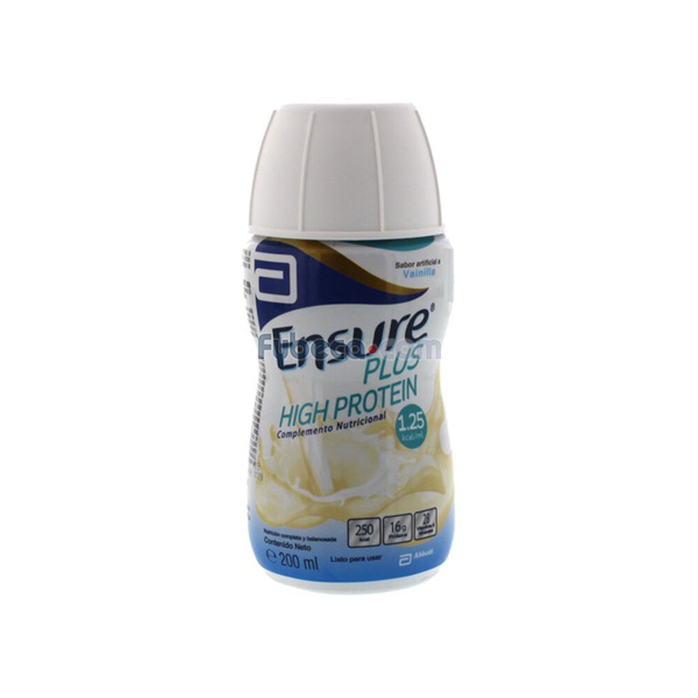 Ensure-Plus-High-Protein-Vainilla-200-Ml-Frasco-imagen