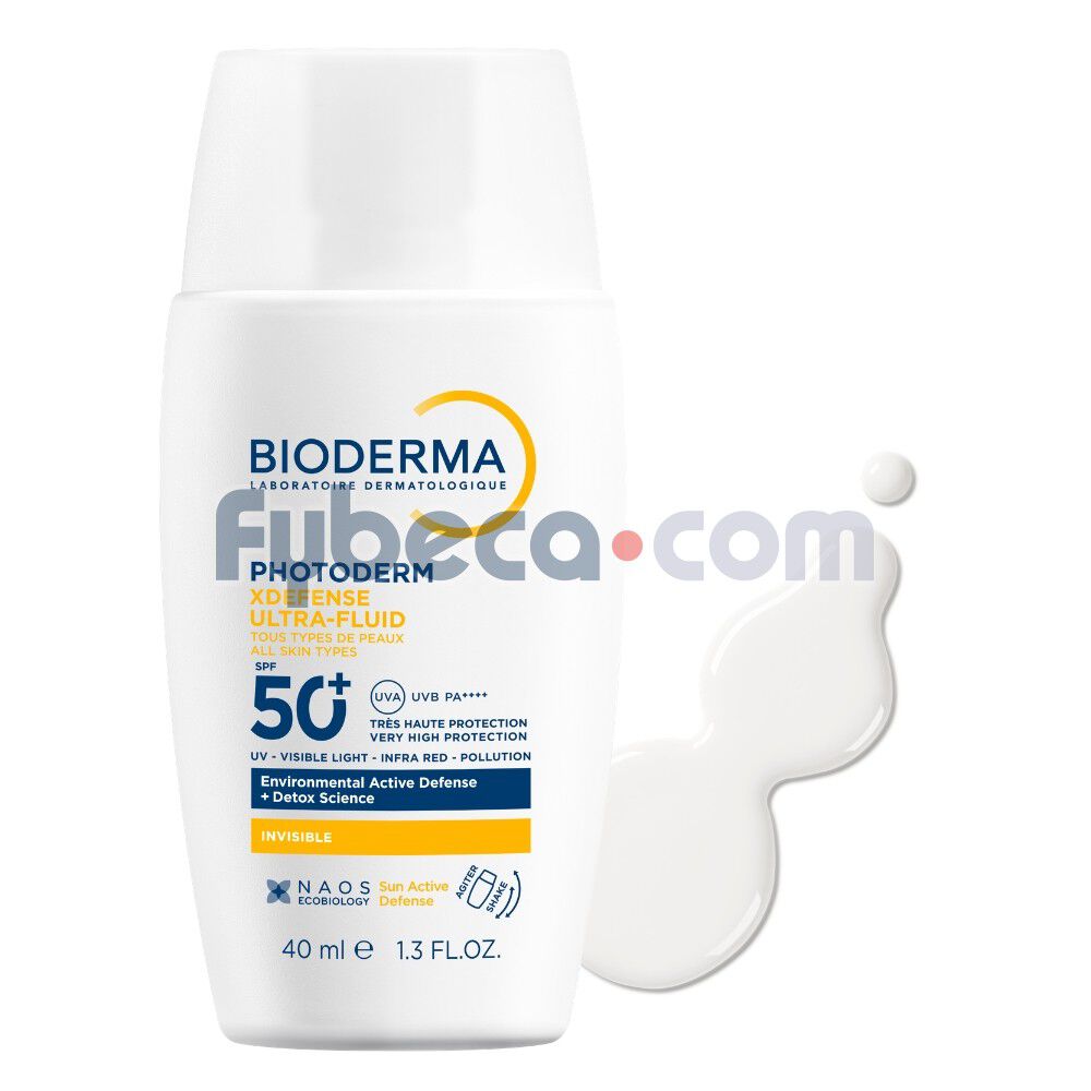 Photoderm-XDefense-Ultra-Fluido-SPF50+-Neutro---Protector-solar-d&eacute;tox-imagen-1