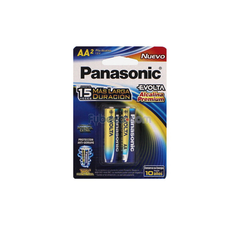 Pilas-Alcalinas-Panasonic-Evolta-Aa2-Paquete-imagen
