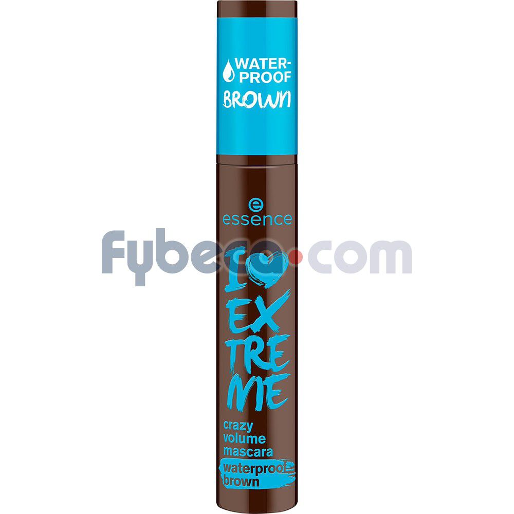 Essence-M&aacute;scara-De-Pesta&ntilde;as-Crazy-Volume-12-Ml-Waterproof-Caf&eacute;-01-imagen