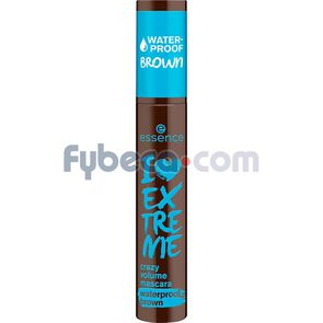 Essence-M&aacute;scara-De-Pesta&ntilde;as-Crazy-Volume-12-Ml-Waterproof-Caf&eacute;-01-imagen