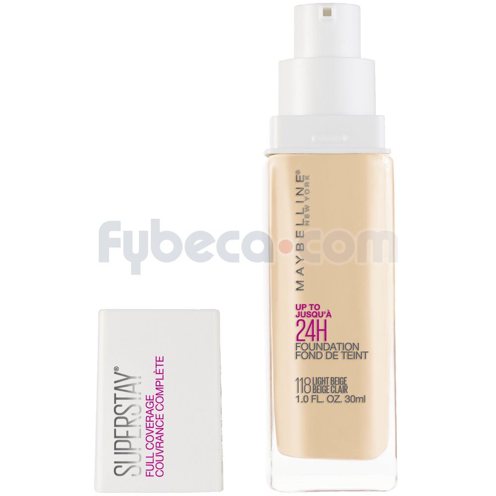 Base de Maquillaje Líquida Maybelline New York Super Stay Natural Beige  30ml