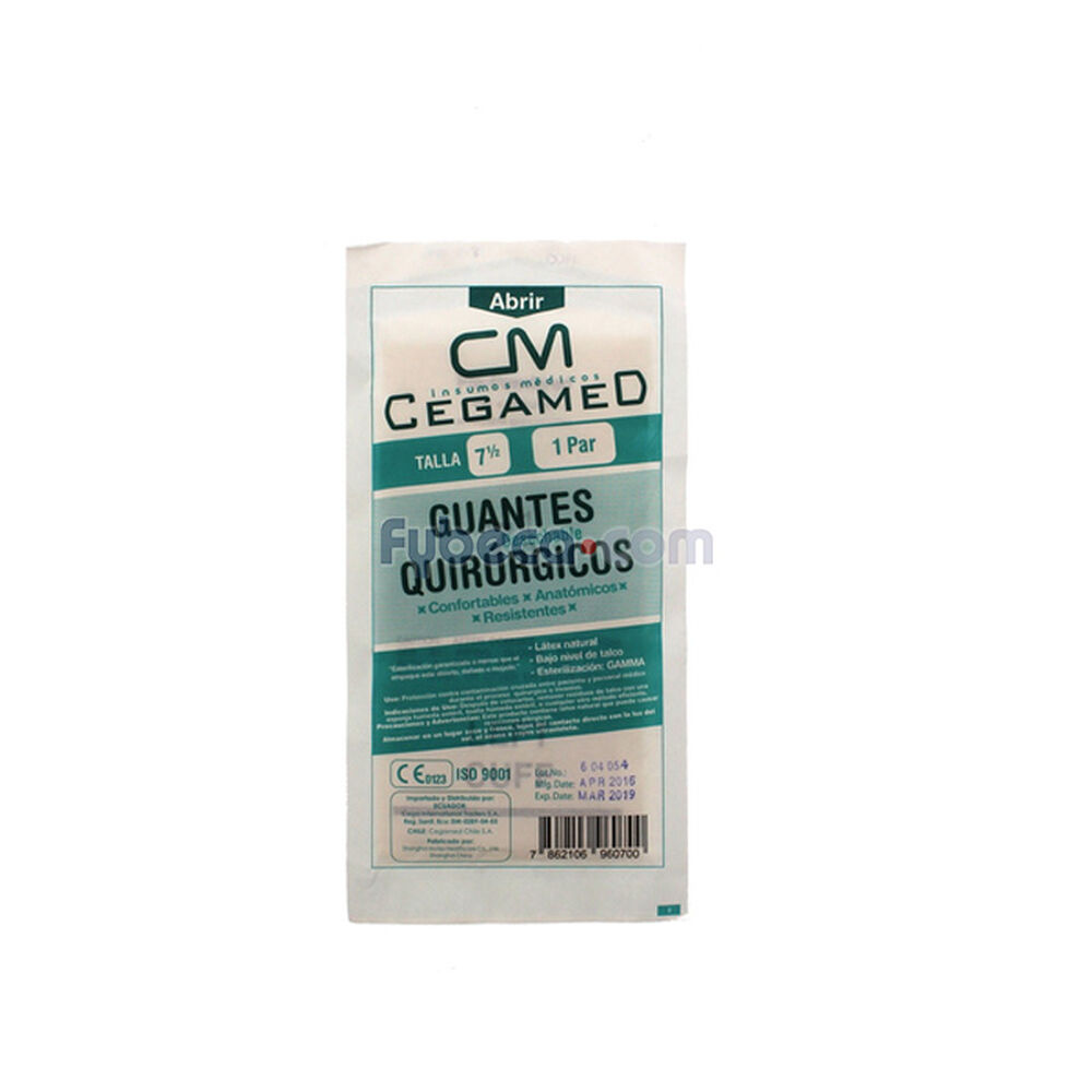 Guantes-Quirurgicos-Cegamed-#-7.5-Sobres-imagen