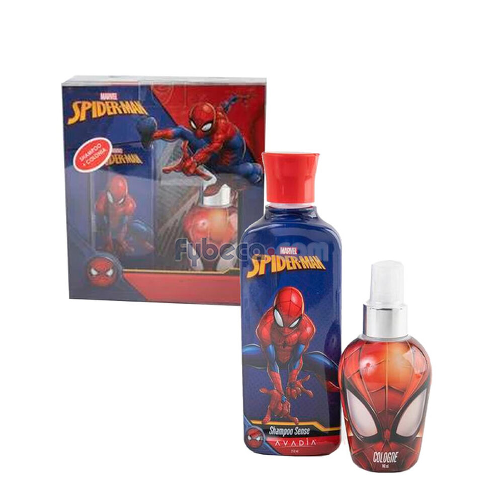 Set-Avadía-Shampoo-Colonia-Marvel-Spiderman-250-Ml-140-Ml-Paquete-imagen
