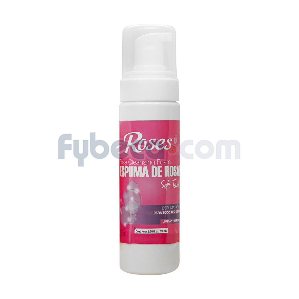 Espuma-Limpiadora-Rose-Soft-Touch-160-Ml-Unidad-imagen