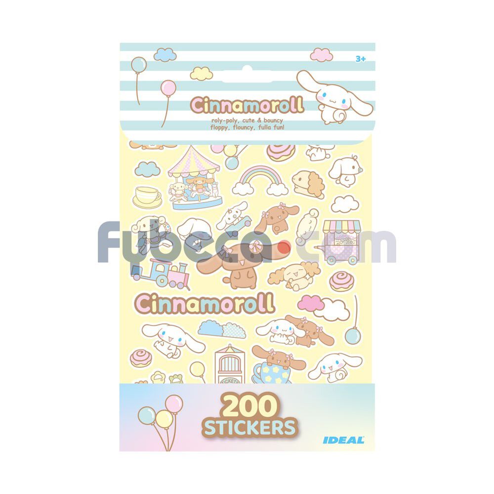 Sticker-Puffy-Y-Glitter-Cinnamoroll-Set-200-U.-imagen