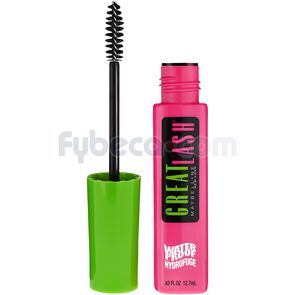 Mascara-De-Pestañas-Maybelline-Ny-Great-Lash-Very-Black-A-Prueba-De-Agua-imagen