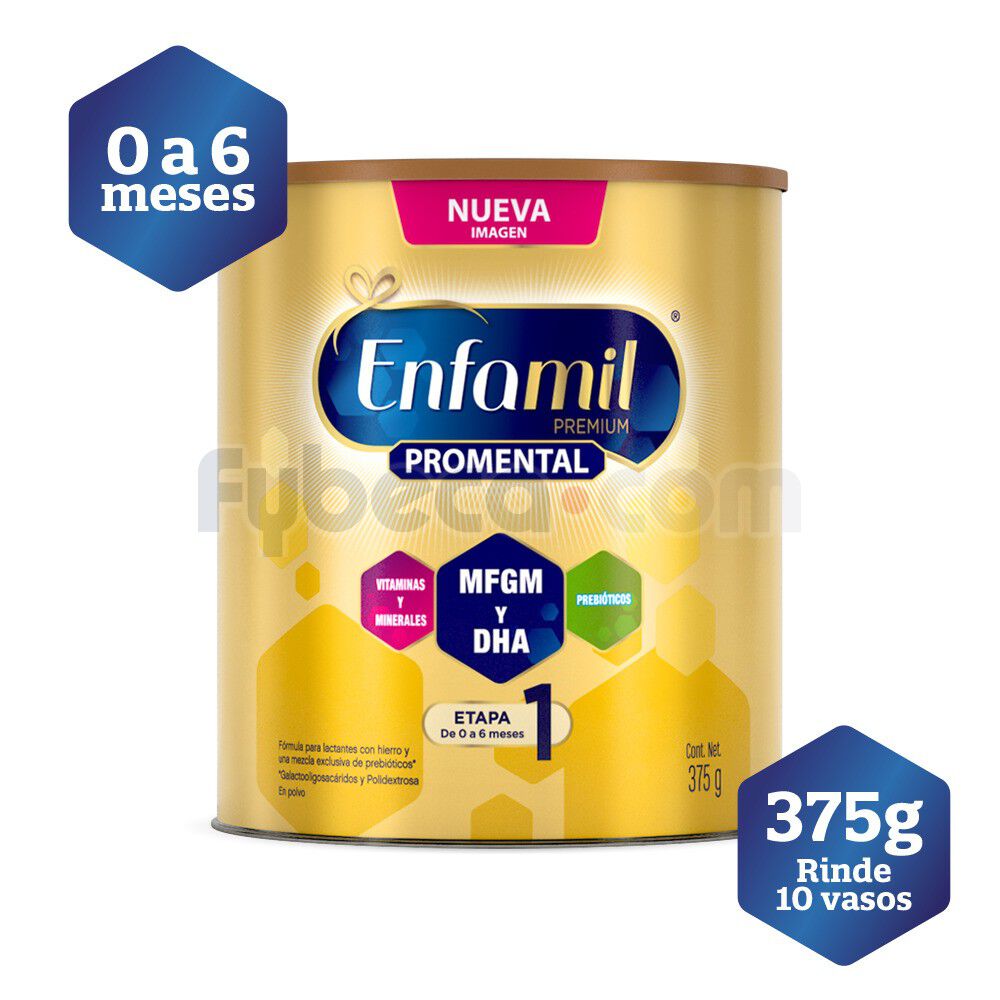 F rmula Infantil 1 Promental 375 G Tarro Unidad Fybeca
