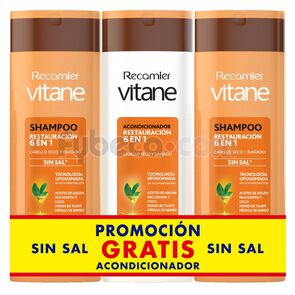 Shampoo-+-Acondicionador-Restauración-6-En-1-400-Ml-Botella-Unidad-imagen