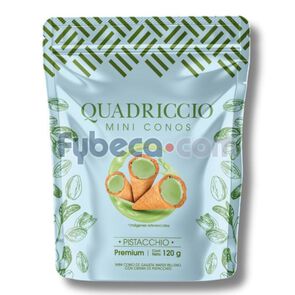 Chocolate-Quadriccio-Conos-Pistacho-120gr-imagen