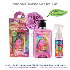 Jabón-Líquido-Humectante-Kids-+-Esponja-De-Baño-200-Ml-Paquete-imagen