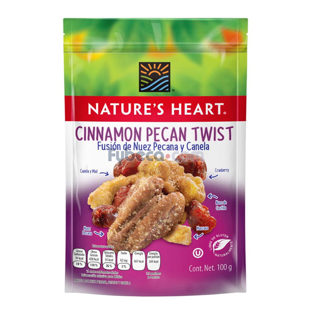 Mezcla-De-Frutos-Secos-Cinnamon-Pecan-Twist-100-G-Bolsa-Hermética-Unidad-imagen