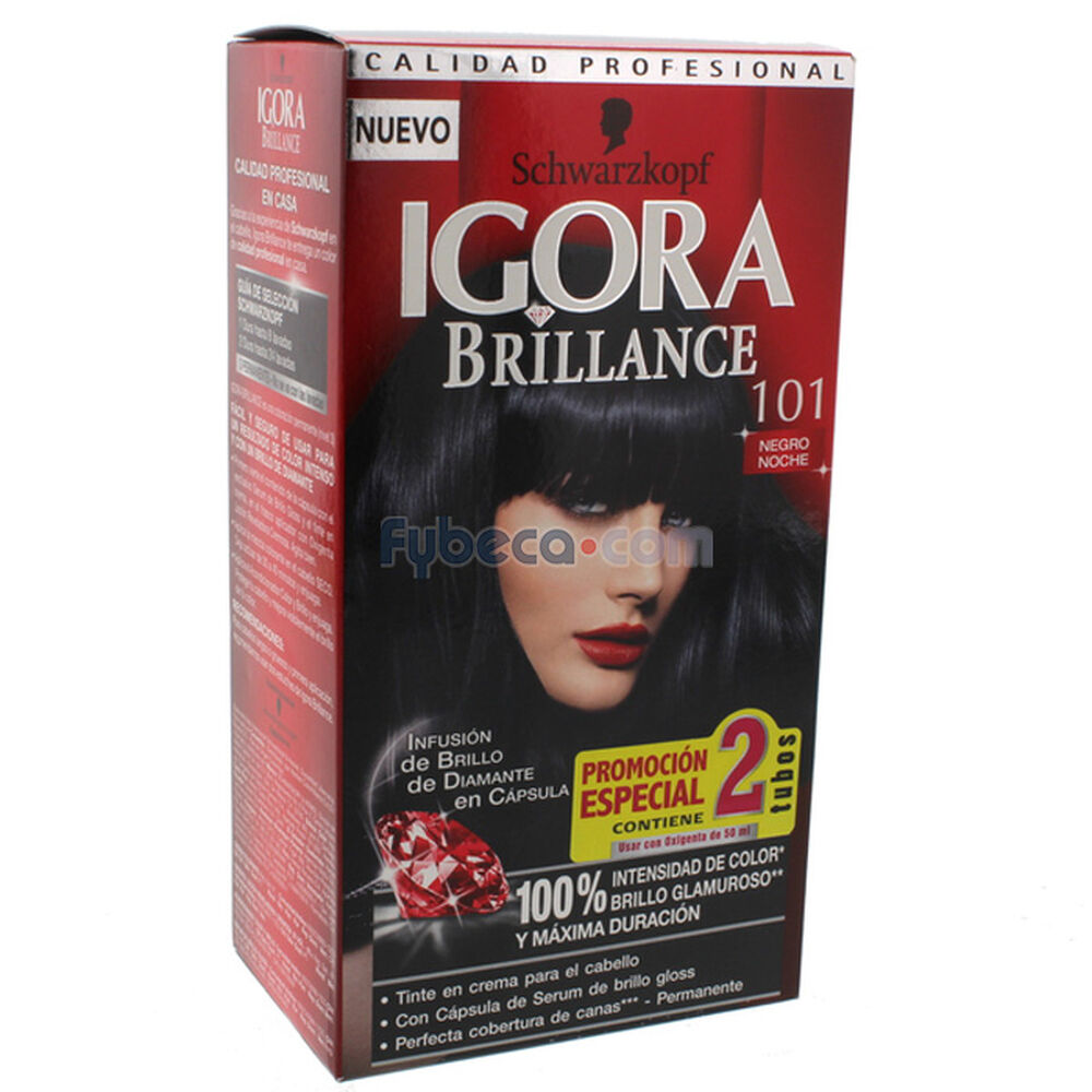 Tinte Para Cabello Negro 101 Caja | Fybeca