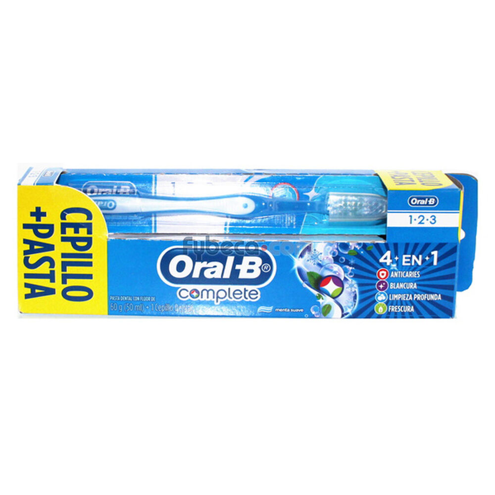 Pasta-Dental-Oral-B-Complete-50-Ml-Más-Cepillo-Oral-B-Paquete-imagen
