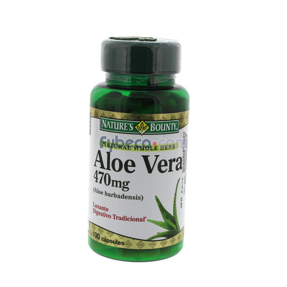 Nature'S-Bounty-Aloe-Vera-470-Mg-Frasco-imagen