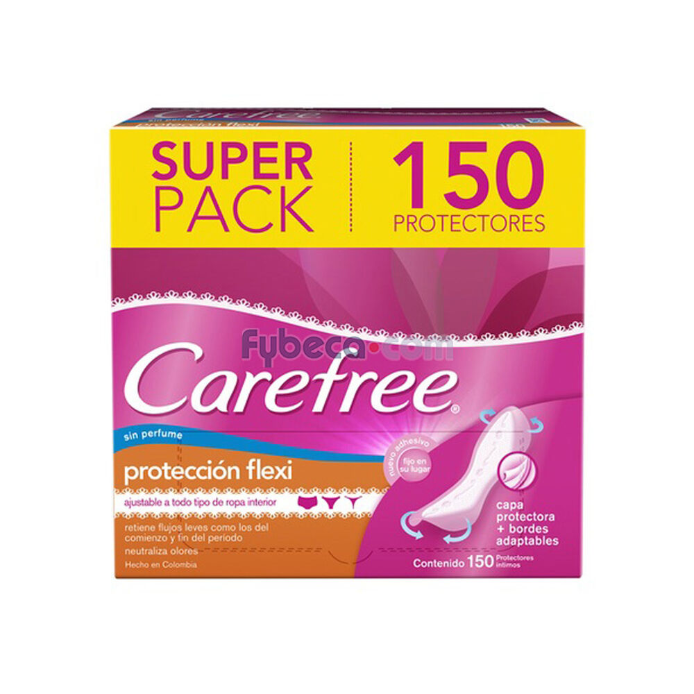 Protectores-Carefree-Normales-Multiflexi-Paquete-imagen