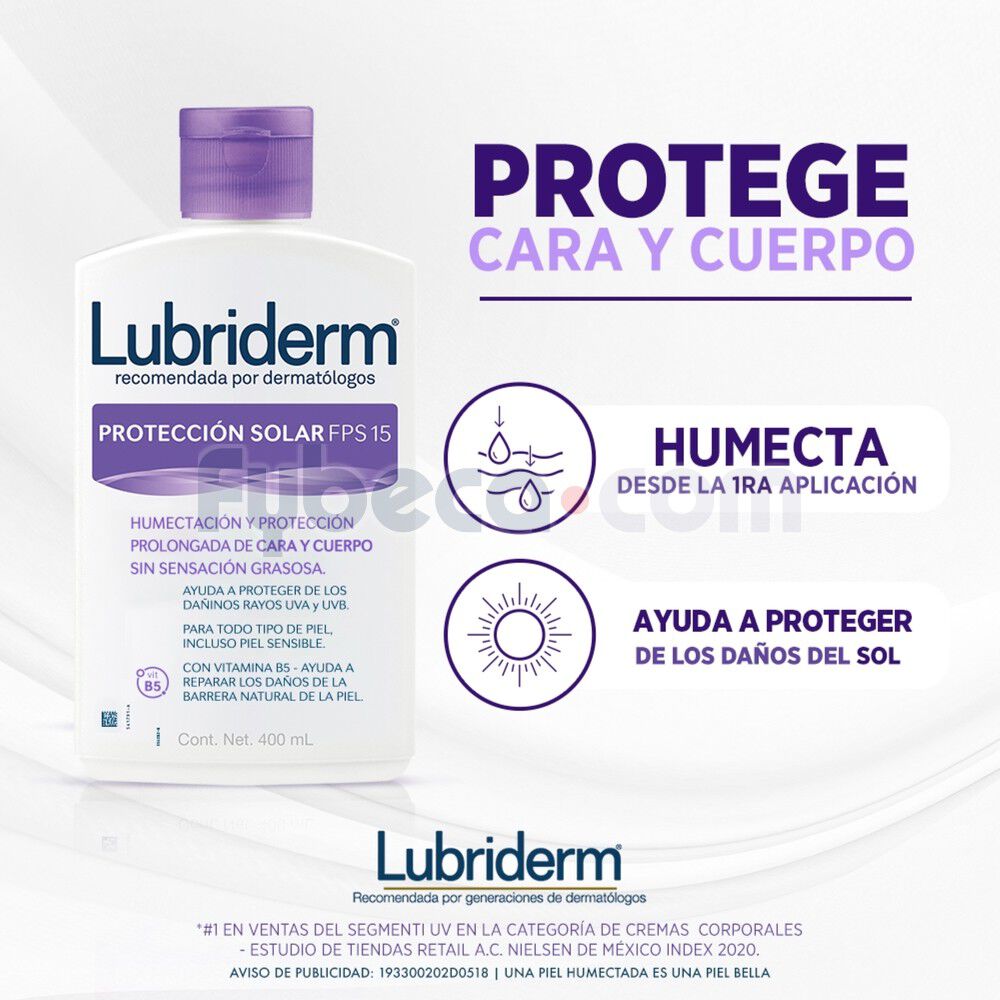 Crema-Corporal-Protecci&oacute;n-Solar-Fps15-400-Ml-Unidad-imagen-2