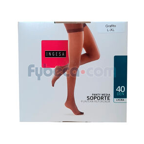 Panty-Medias-Soporte-40-Denier-Grafito-L-Xl-Unidad-imagen