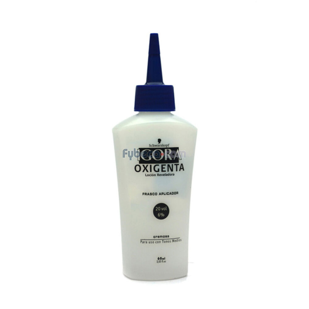 Agua Oxigenada En Crema Oxigenta 20 Vol 50 Ml Frasco Unidad