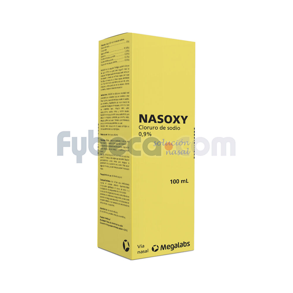 Nasoxy 0,9% Sol. Nasal X 100 Ml