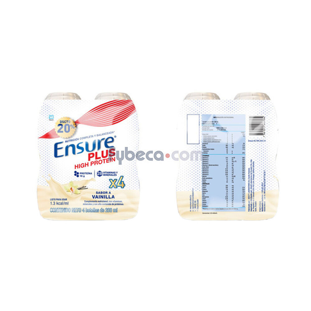 Ensure-Plus-High-Protein-Vainilla-200-Ml-Paquete-imagen