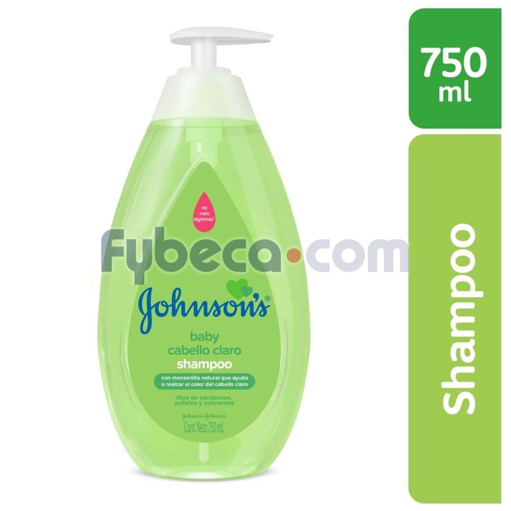 Shampoo-Johnson's-Baby-para-Cabello-Claro-750-ml-Botella-Unidad-imagen-1