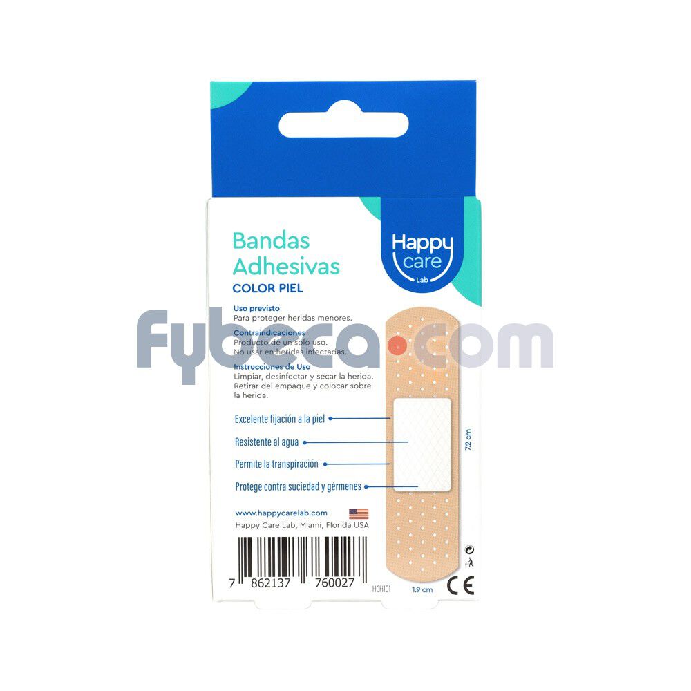 Banditas-Happy-Care-Piel-X-20-Unds-imagen-2