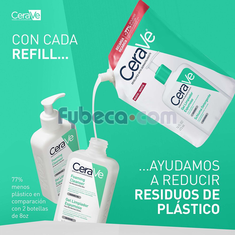 Cerave-Refill-Gel-Limpiador-Espumoso-473ml-imagen-2
