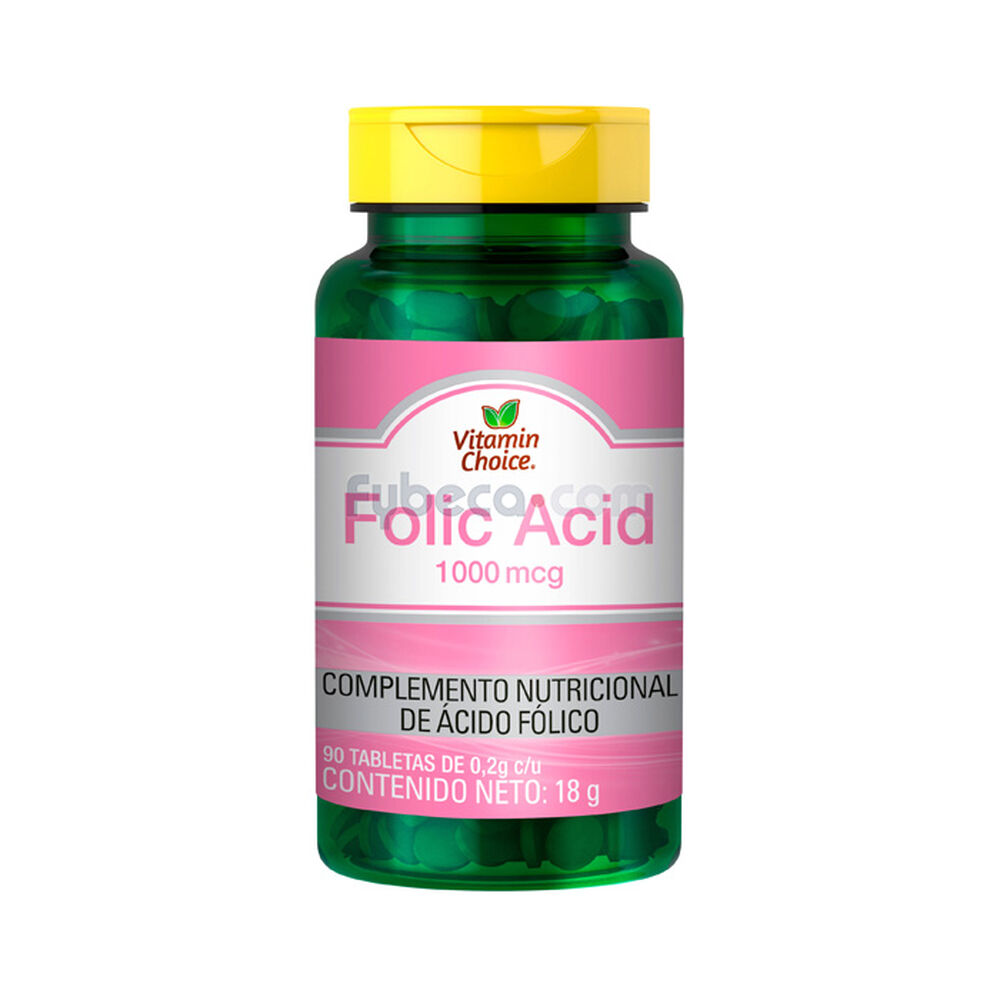 Ácido-Fólico-Vitamin-Choice-1000-Mcg-Frasco--imagen