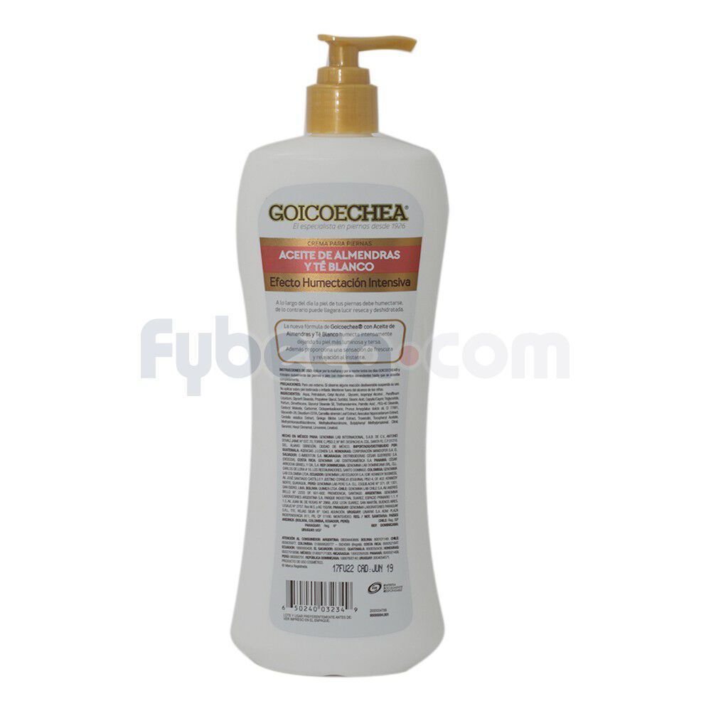Crema-Para-Piernas-Goicoechea-Almendras-Y-Té-Blanco-400-Ml-imagen-2