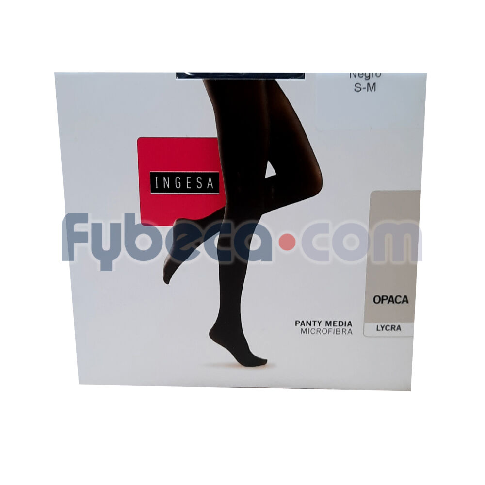Panty-Medias-Microfibra-Opaque-Negro-S-M-Unidad-imagen