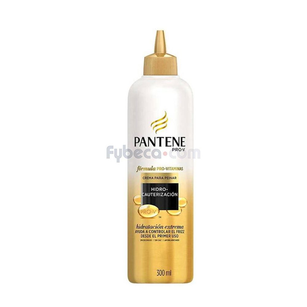 Crema-De-Peinar-Pantene-Hidro-Cauterización-300-Ml-Frasco-imagen