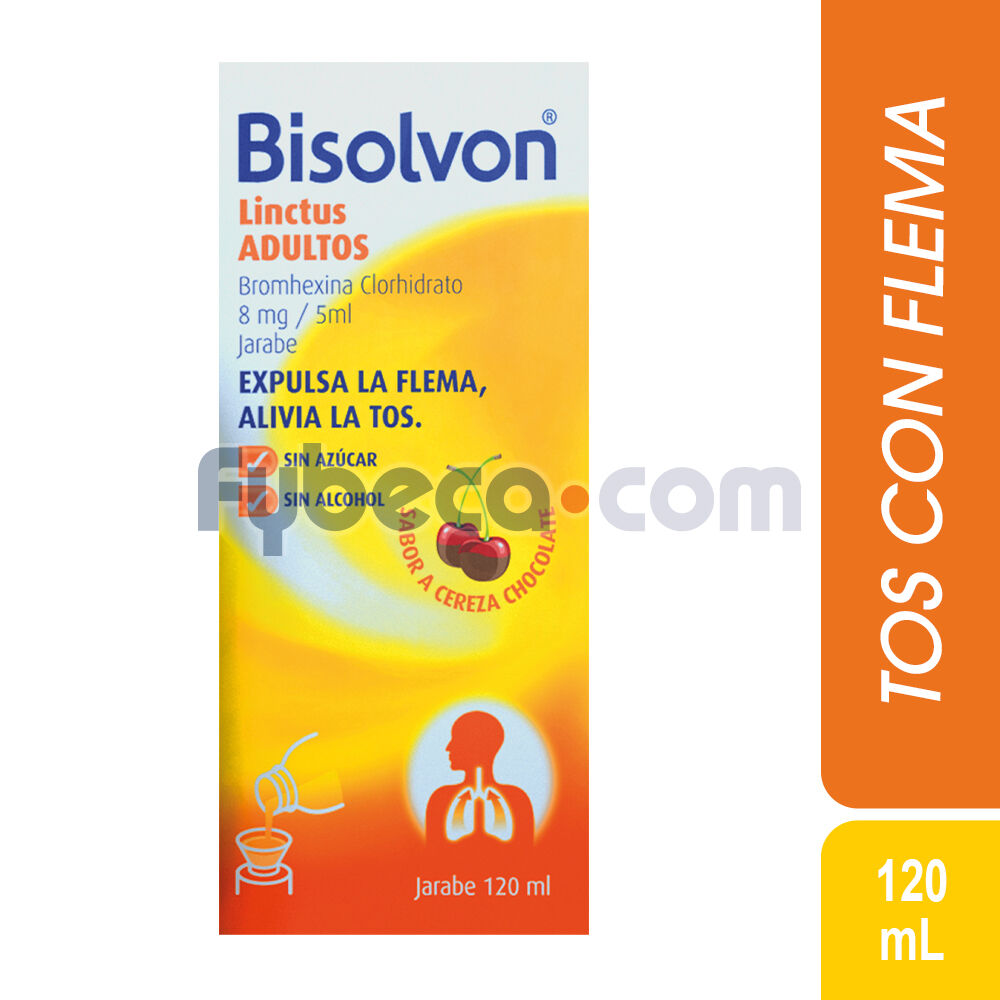 Bisolvon Jarabe para la tos - Adulto — Farmacia Don Bosco