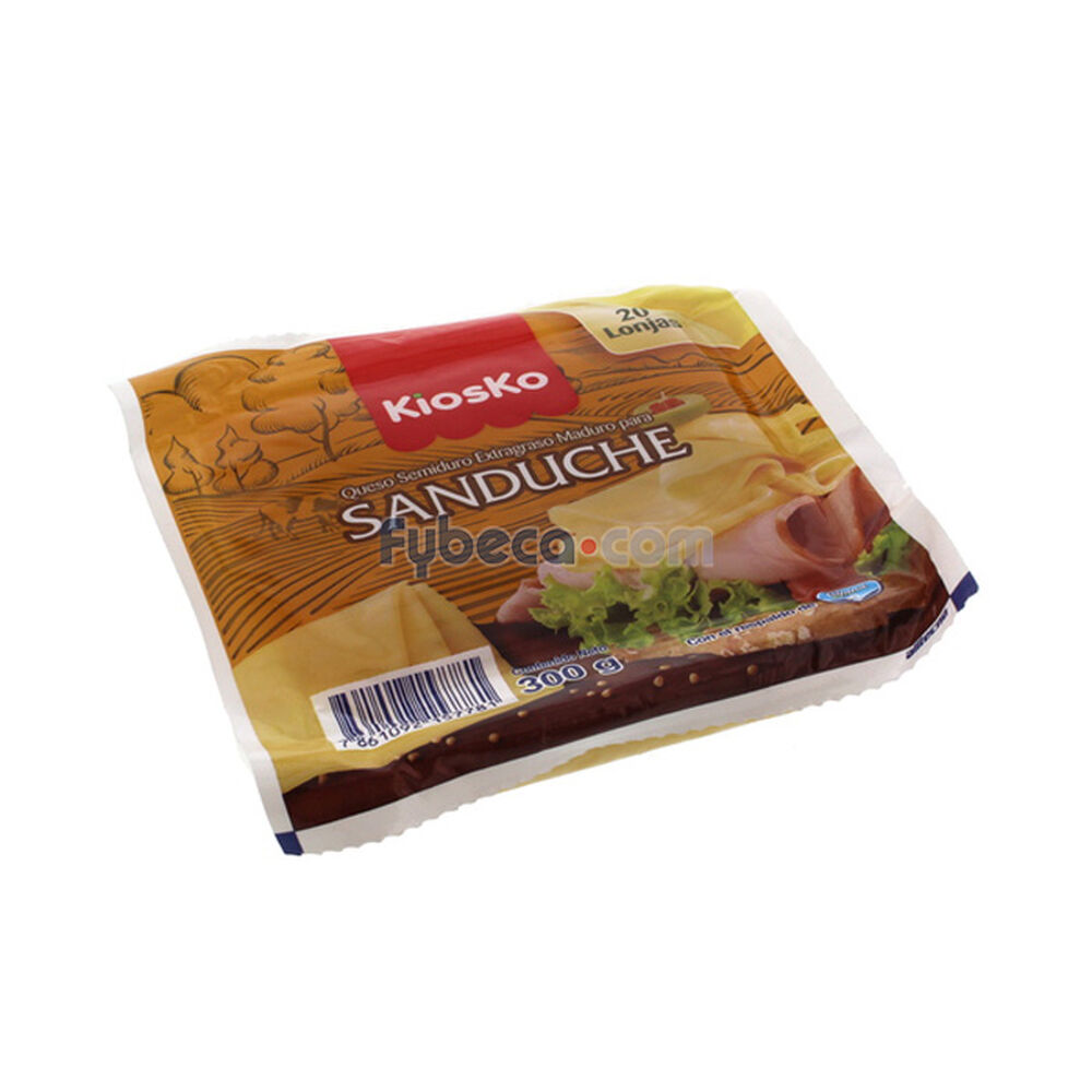 Queso-Kiosko-Sanduche-Lonjas-300-G-Paquete-imagen