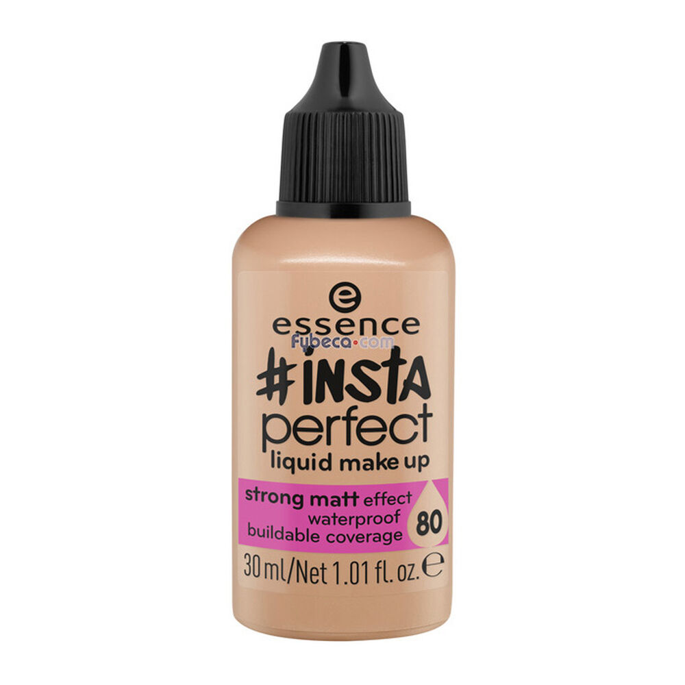 Base-Essence-Insta-Perfect-Liquid-Make-Up-80-30-Ml-Frasco-imagen