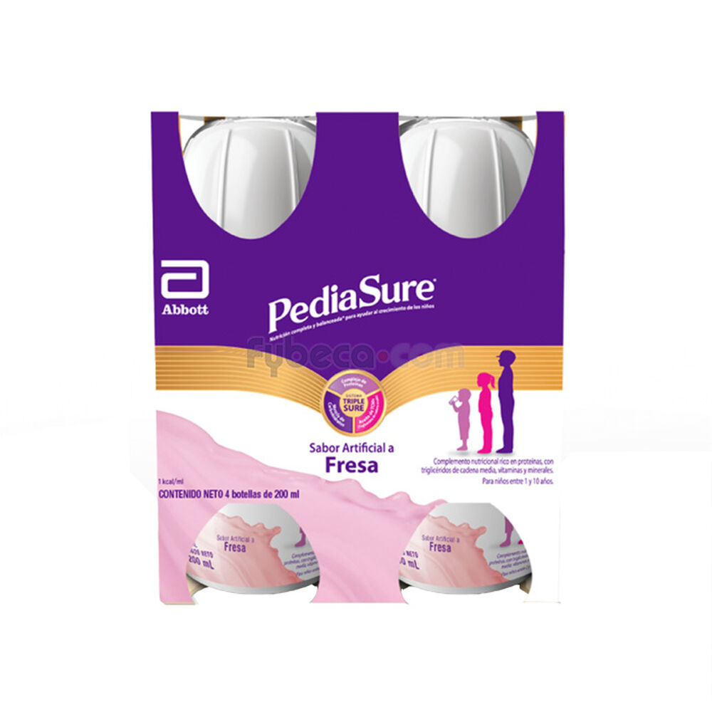 Pediasure-Fresa-Líquido-2-Unidades-200-Ml-Paquete-imagen