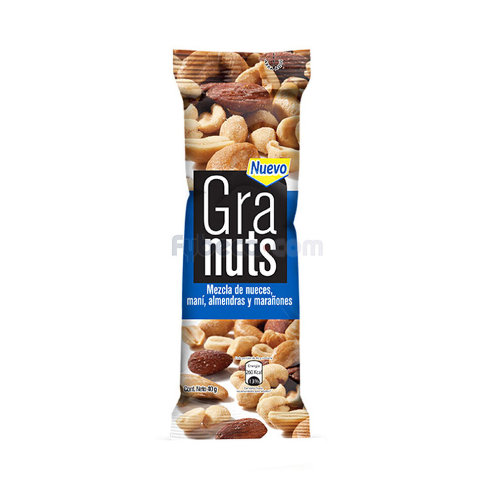 Mezcla-De-Frutos-Secos-Nueces,-Maní,-Almendras-Y-Marañones-40-G-Bolsa-Unidad-imagen