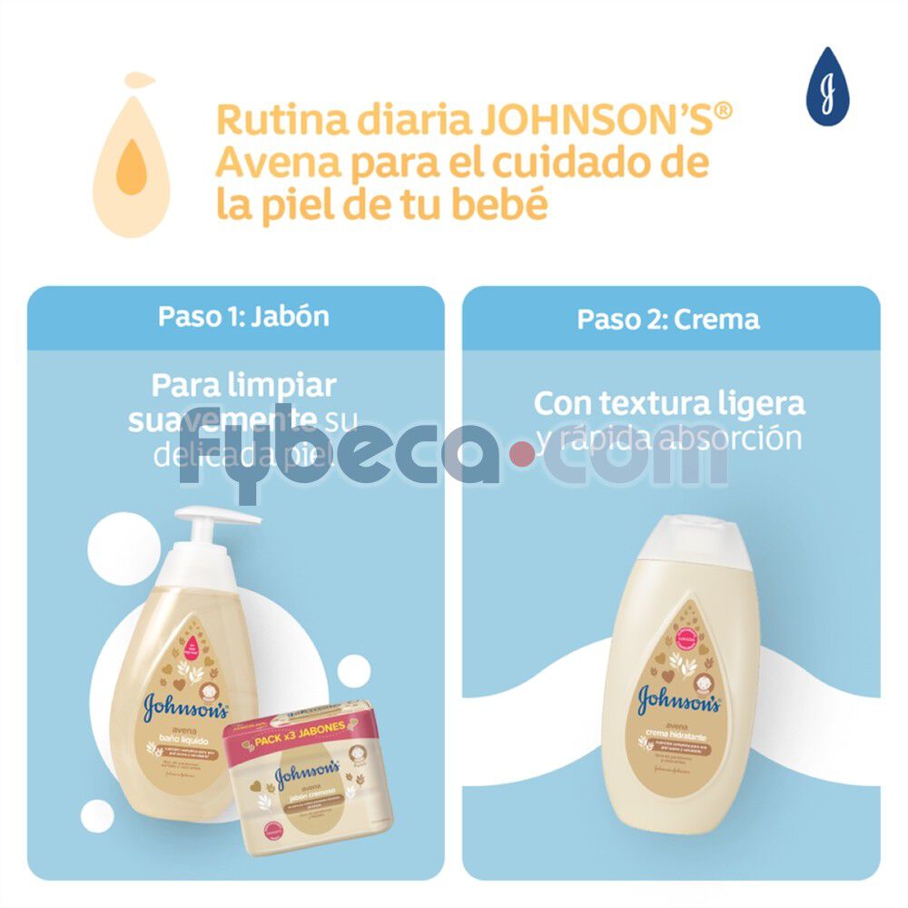 Jab&oacute;n-para-Beb&eacute;-Johnson's-Avena-125-g-Paquete-imagen-4