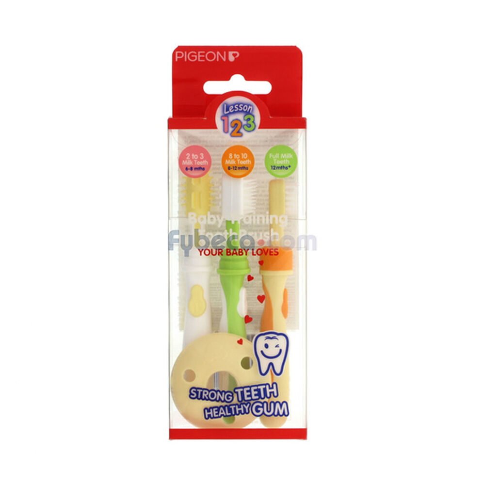 Cepillos-De-Dientes-Pigeon-Entrenamiento-De-Bebés-Paquete-imagen