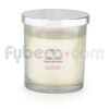 Monicandles-Vela-Envase-Tapa-Plateada-241G-White-Tea-And-Cotton-imagen