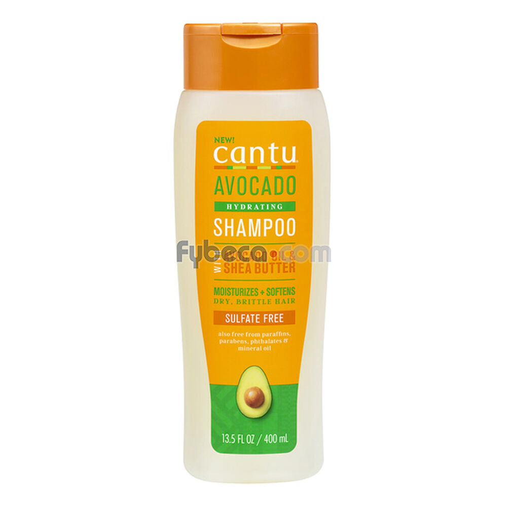 Shampoo-Cantú-Hidratante-De-Aguacate-400-Ml-Frasco-imagen