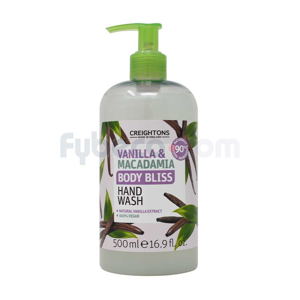 Jabón-Líquido-Body-Bliss-Creightons-Vainilla-&-Macadamia-500-Ml-Unidad-imagen