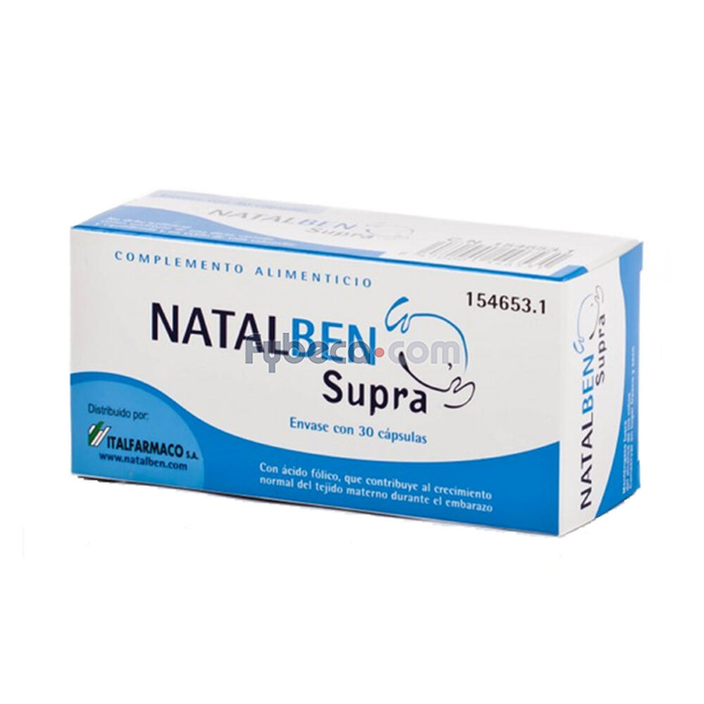 Natalben Supra Capsulas C/30 Suelta