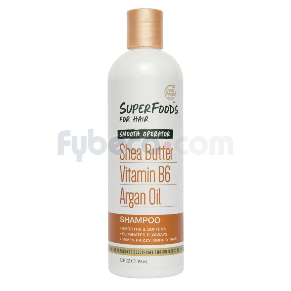 Shampoo Superfoods Smooth Operator 355 Ml Frasco Fybeca