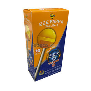 Chupete-Vitamina-C-+-Zinc-Bee-Farma-C/10-Caja-imagen