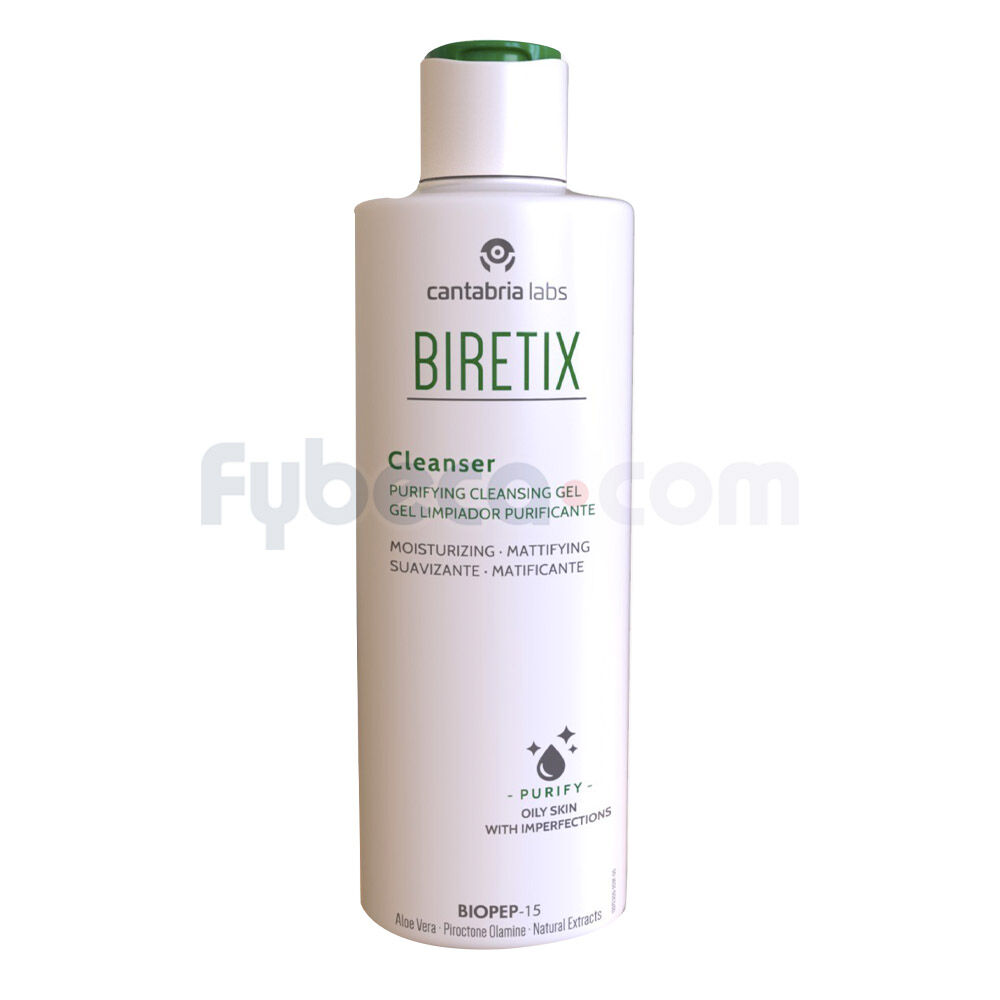 Gel-Limpiador-Purificante-Biretix-Cleanser-Gel-200-Ml-Unidad-imagen
