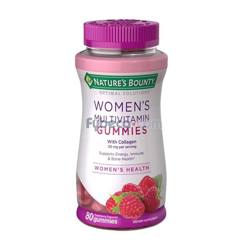 Multivitamínico-Women’s-Con-Colágeno-Sabor-A-Frambuesa-1-Gomita-Unidad-imagen