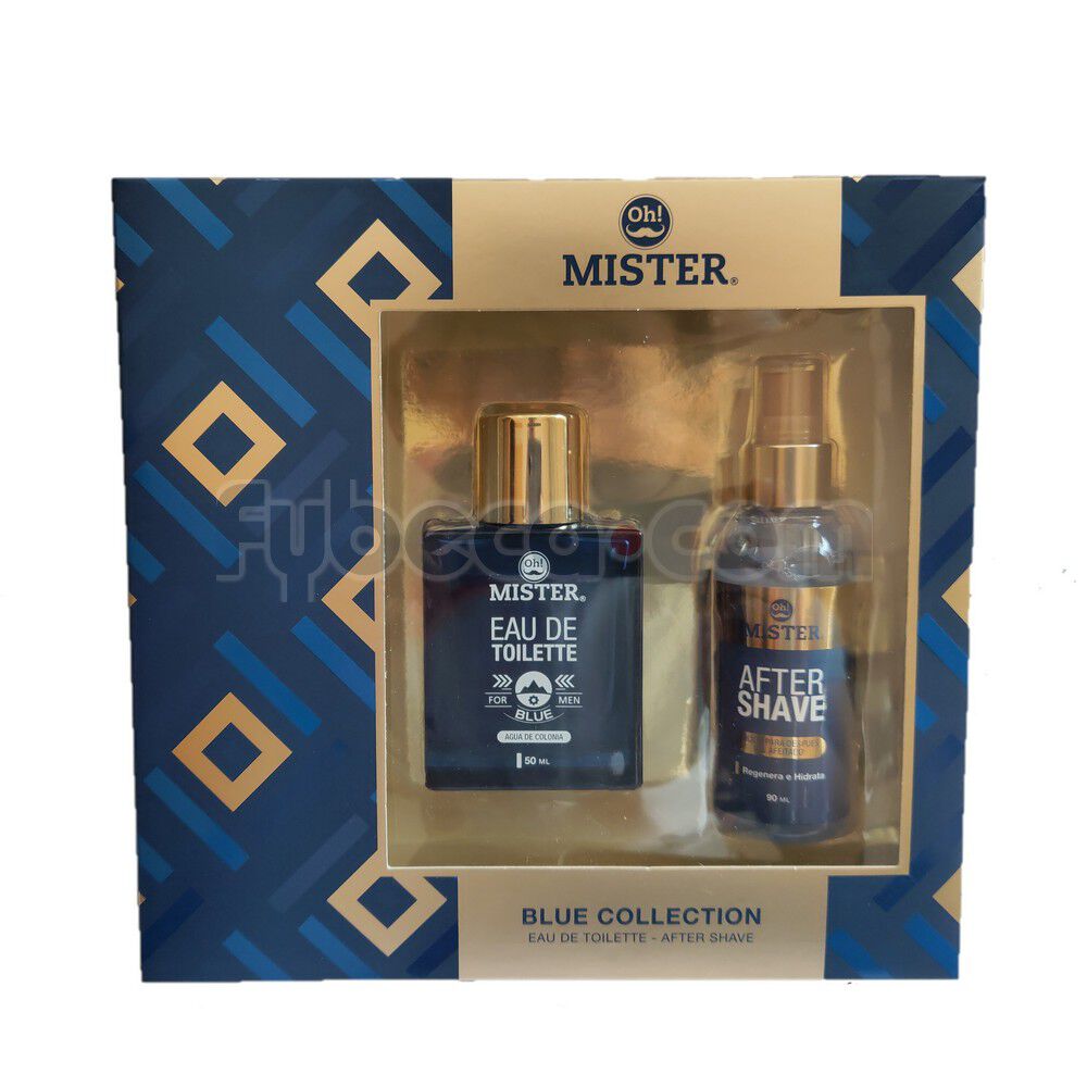 Eau De Toilette + After Shave Blue 50 Ml + 90 Ml Unidad Fybeca